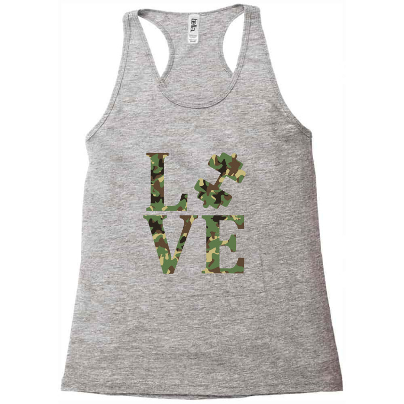 Love Gym Camouflage Racerback Tank by autlu2024 | Artistshot