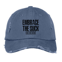 Embrace The Suck - Fight For Change Vintage Cap | Artistshot