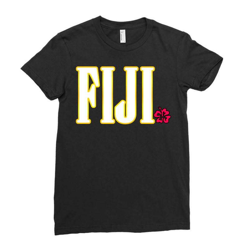 Fiji Ladies Fitted T-Shirt by autlu2024 | Artistshot