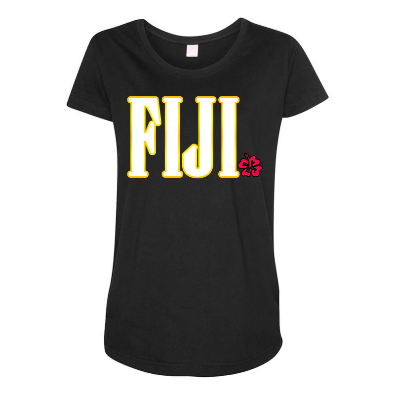 Fiji Maternity Scoop Neck T-shirt by autlu2024 | Artistshot