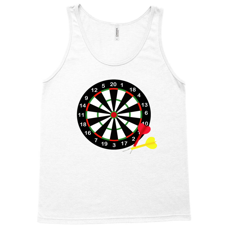 The Dartboard Tank Top by dxart77 | Artistshot