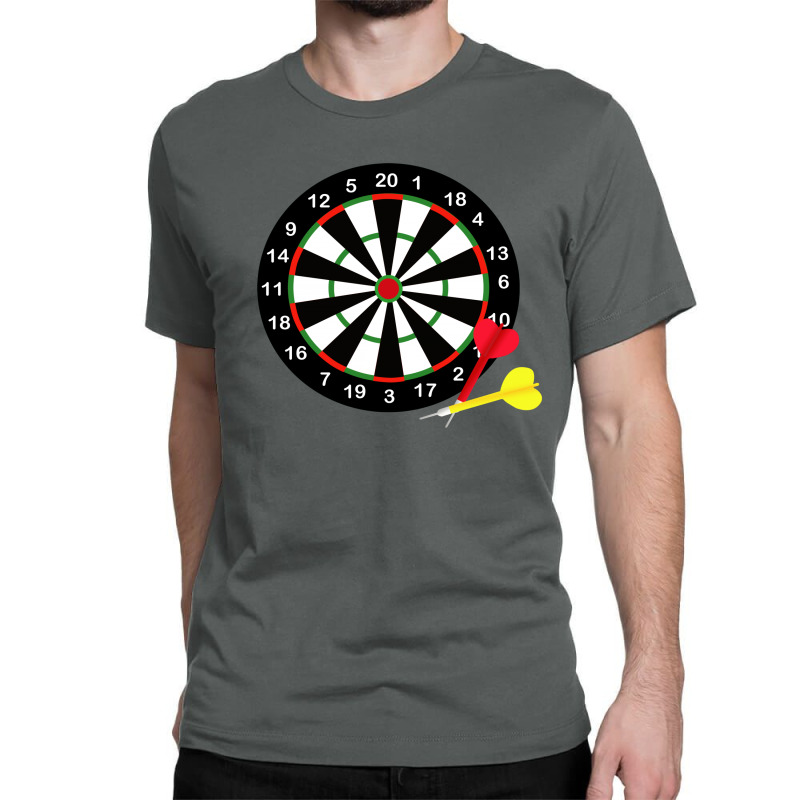 The Dartboard Classic T-shirt by dxart77 | Artistshot