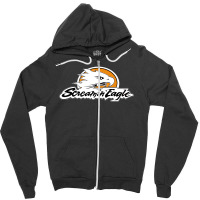 The Screaming Eagle Zipper Hoodie | Artistshot