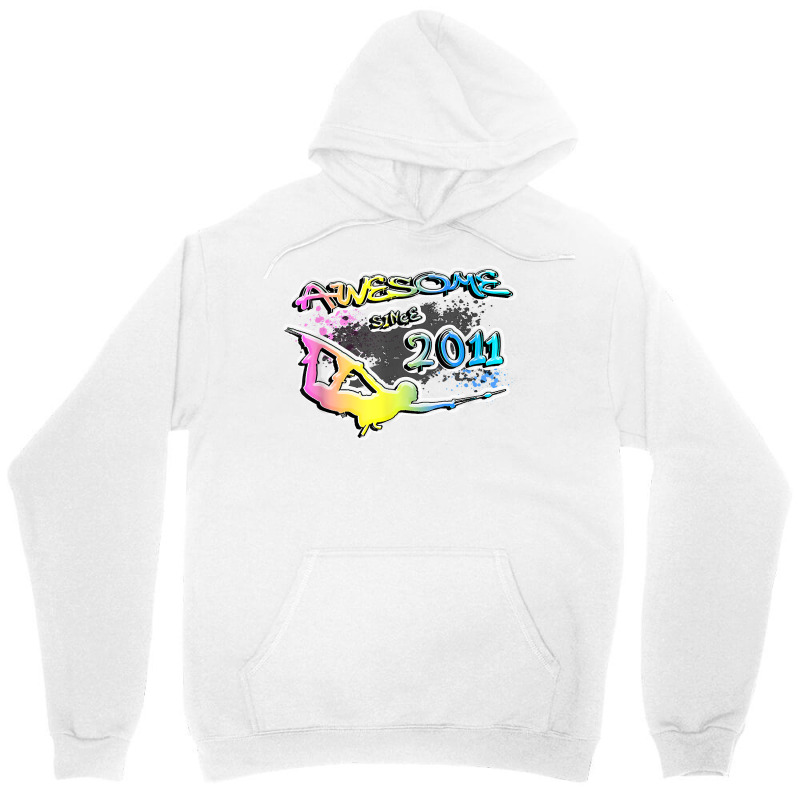 Awesome Since 2011. Wakeboard Lifestyle T Shirt Unisex Hoodie | Artistshot