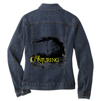 Vintage Photographic  Indian Chief Movie Character Mens Womens Ladies Denim Jacket | Artistshot