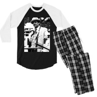 Graphic Picture  Hurts Funny Gift Men's 3/4 Sleeve Pajama Set | Artistshot