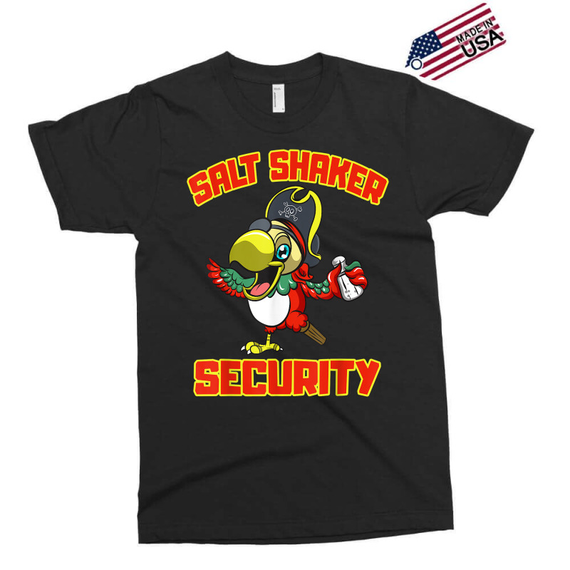 Salt Shaker Security Pirate Head Macaw Parrot Concert T Shirt Exclusive T-shirt by AbidahToenges | Artistshot