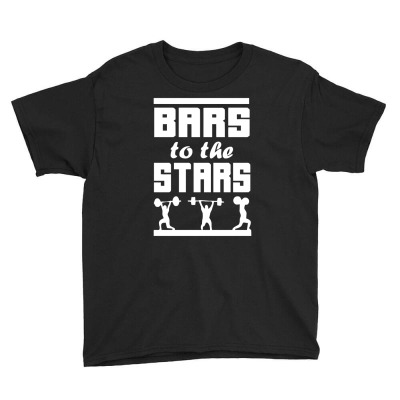 Bars To The Stars Funny Youth Tee Designed By Yathad