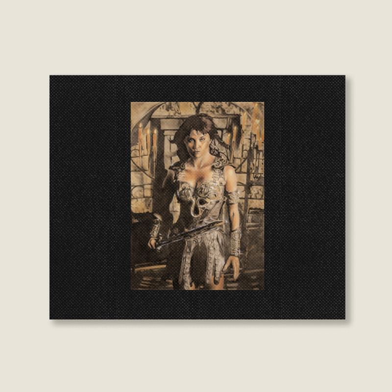 Graphic Picture  Princess Women Men Landscape Canvas Print | Artistshot