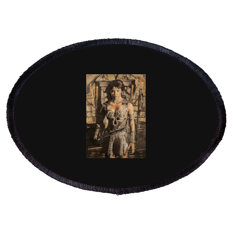 Graphic Picture  Princess Women Men Oval Patch | Artistshot