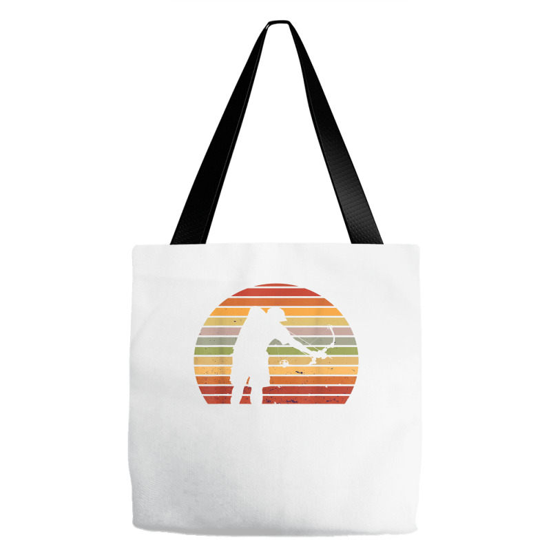 Bowfisher Vintage Retro Bowfisher Shoot Fish Bow Hunter Tote Bags | Artistshot