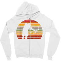 Bowfisher Vintage Retro Bowfisher Shoot Fish Bow Hunter Zipper Hoodie | Artistshot