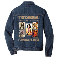 The Original Founding Fathers Native American Tank Top Men Denim Jacket | Artistshot