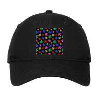 Colorful Marijuana Adjustable Cap | Artistshot