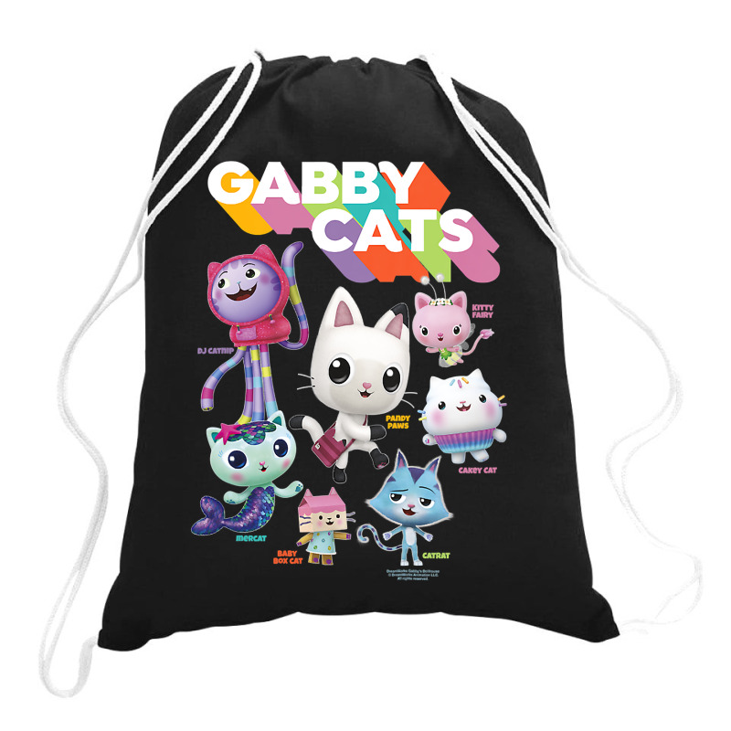 Gabby's Dollhouse, Baby Box Cat Square Sticker