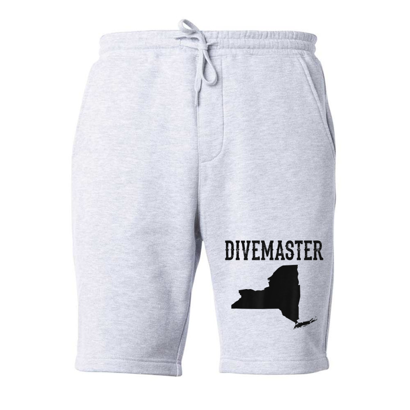 New York Divemaster Scuba Diving Instructor Dive Flag Style T Shirt Fleece Short | Artistshot