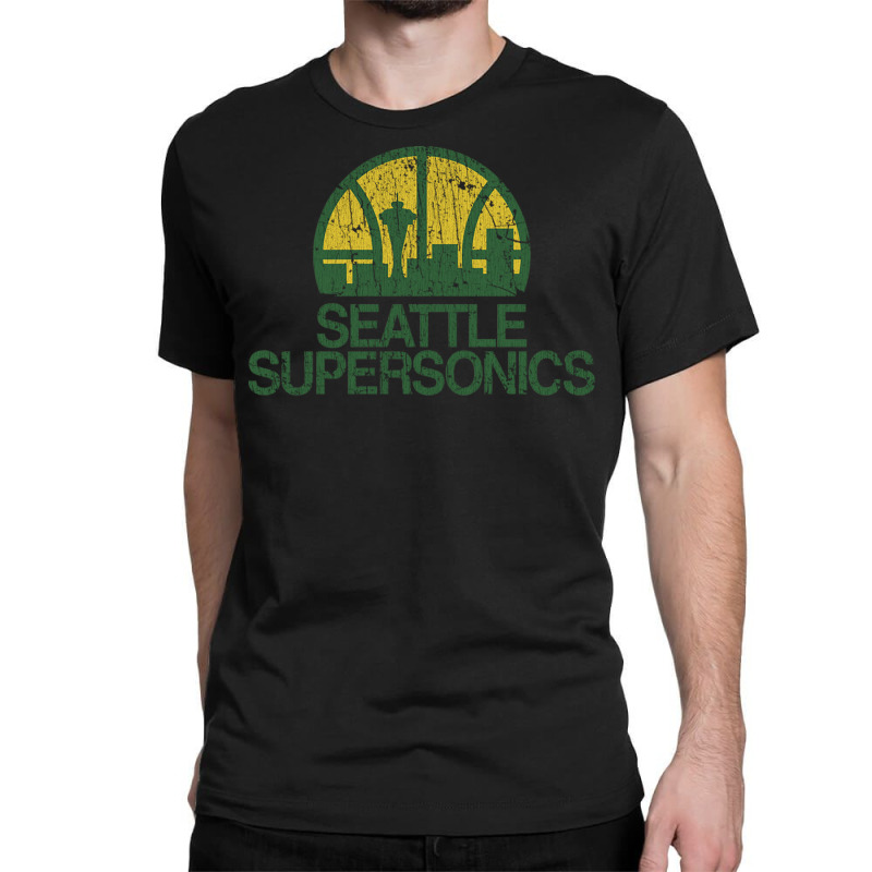 Seattle Supersonics Vintage Tee Unisex, Tees & Tanks