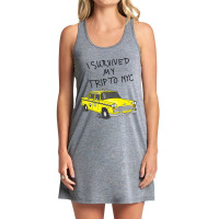 I Survived My Trip To Nyci Love Nyc New York Shirt Tank Dress | Artistshot