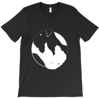 Yin Yang Airedale Terrier Funny T-shirt | Artistshot