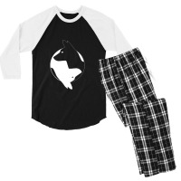 Yin Yang Basenji Funny Men's 3/4 Sleeve Pajama Set | Artistshot