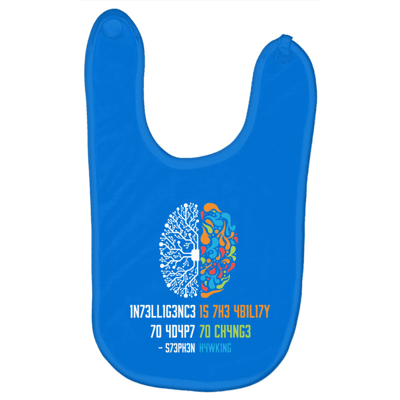 Intelligence Is Baby Bibs by efan willyansyah | Artistshot