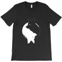 Yin Yang Corgi Funny T-shirt | Artistshot