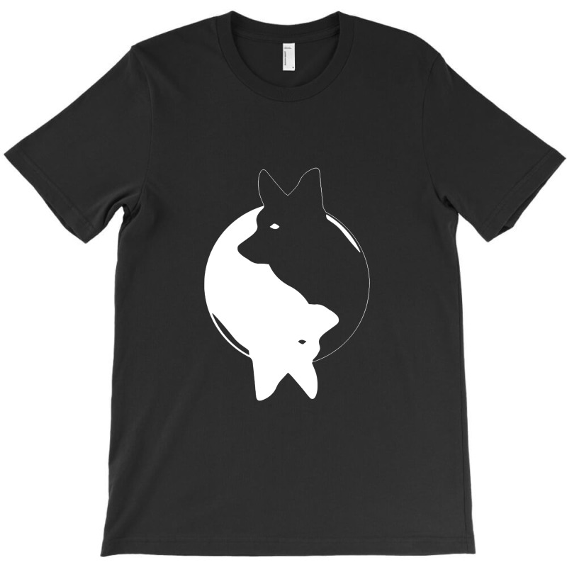 Yin Yang Corgi Funny T-shirt | Artistshot