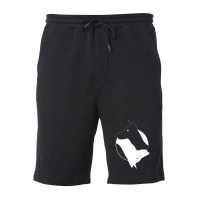 Yin Yang Doberman Funny Fleece Short | Artistshot