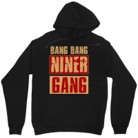 Bang Bang Niner Gang Football Cool Long Sleeve Unisex Hoodie | Artistshot