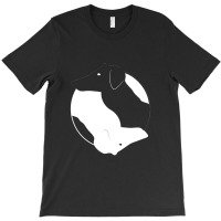 Yin Yang Greyhound Funny T-shirt | Artistshot