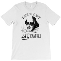 Let's Get Literatur T-shirt | Artistshot