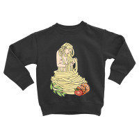 Shrimp Spaghetti Food Toddler Sweatshirt | Artistshot