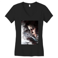 Graphic Vintage  Mortuary Films Characters Lover Gifts Women's V-neck T-shirt | Artistshot