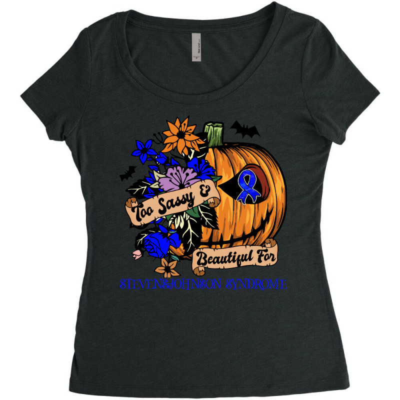 Stevens Johnson Syndrome Survivor T  Shirt Stevens  Johnson Syndrome Women's Triblend Scoop T-shirt by armunsightly | Artistshot