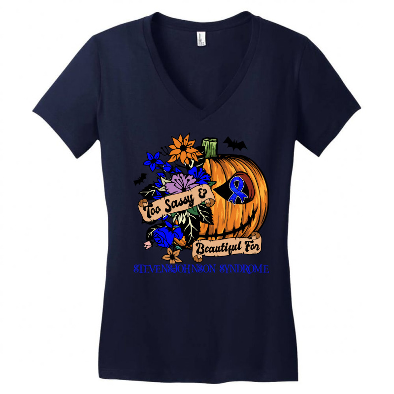 Stevens Johnson Syndrome Survivor T  Shirt Stevens  Johnson Syndrome Women's V-Neck T-Shirt by armunsightly | Artistshot