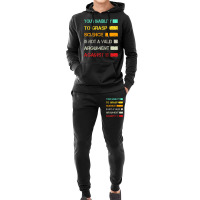 Your Inability To Grasp Science Is Not A Valid Argument Hoodie & Jogger Set | Artistshot