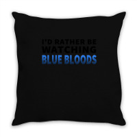 Gifts Idea Blue Cute Bloods Mens Womens Throw Pillow | Artistshot