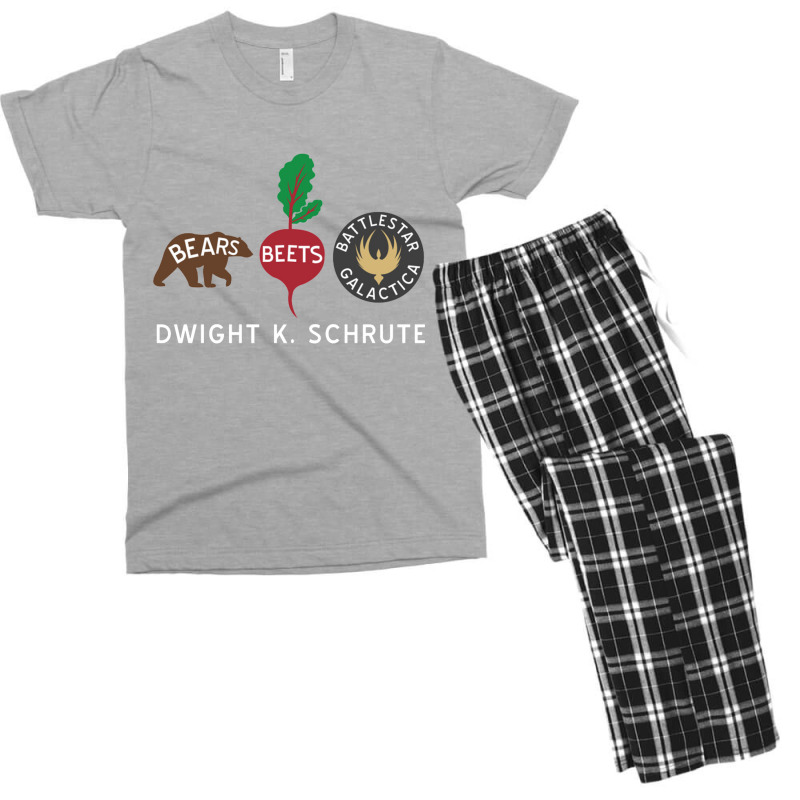 Bears Beets Battlestar Galactica Men's T-shirt Pajama Set by dhita irwanda | Artistshot