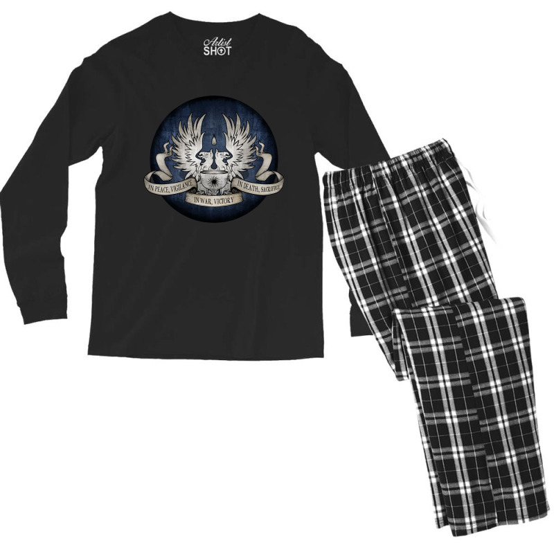 Mens Best Blue Cute Bloods Gift Men Men's Long Sleeve Pajama Set | Artistshot