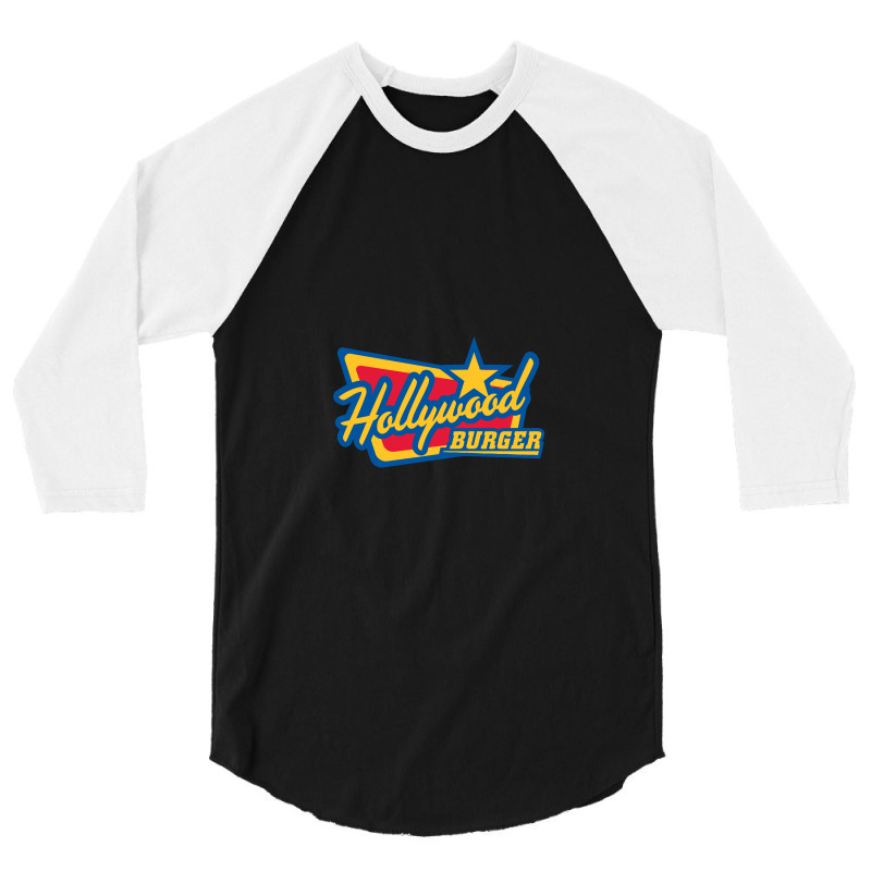 Hollywood Burger 3/4 Sleeve Shirt by SHECAT | Artistshot