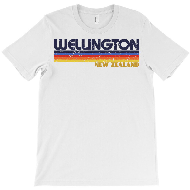 Wellington, New Zealand   Retro Vintage City Shirt T Shirt T-shirt | Artistshot