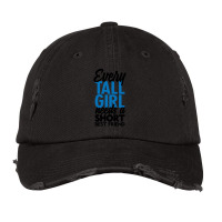 Every Tall Girl Need A Short Best Friend Vintage Cap | Artistshot