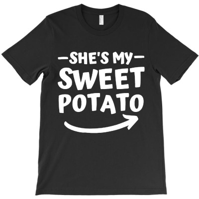 Christmas She's My Sweet Potato T-shirt Designed By Wuzztees