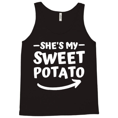 Christmas She's My Sweet Potato Tank Top Designed By Wuzztees