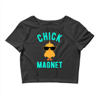 Chick Magnet  Funny Easter  For Boys Kids Men Tee Crop Top | Artistshot