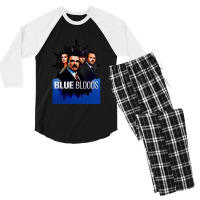 Retro  Tom Selleck Call Me Men's 3/4 Sleeve Pajama Set | Artistshot