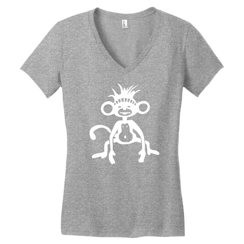 Funky Monkey Women's V-neck T-shirt | Artistshot