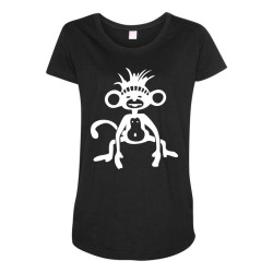 funky monkey Maternity Scoop Neck T-shirt | Artistshot