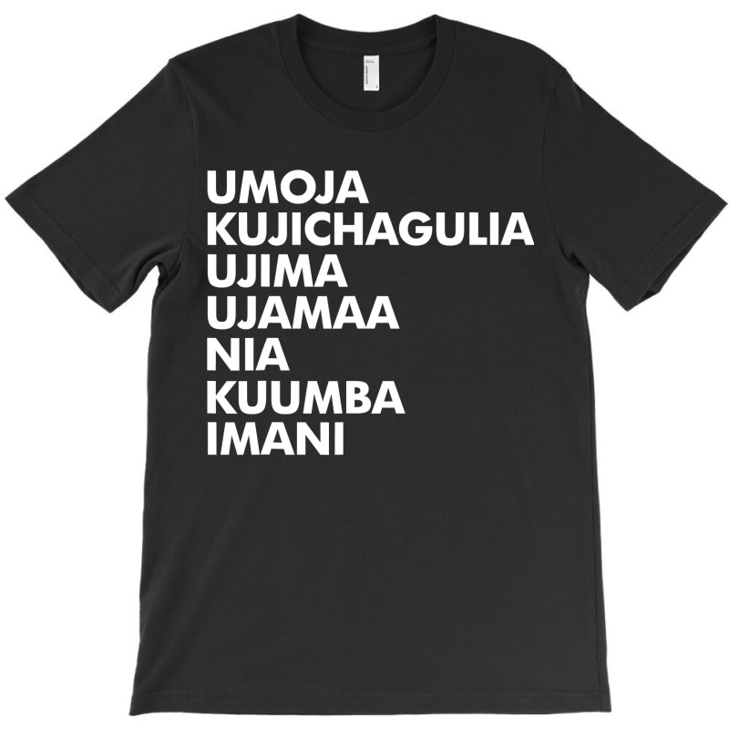 Kwanzaa ,  Seven Principles T-Shirt by trokeryth | Artistshot