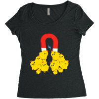 Chicks With Magnet Funny Chick Magnet T Shirt Women's Triblend Scoop T-shirt | Artistshot